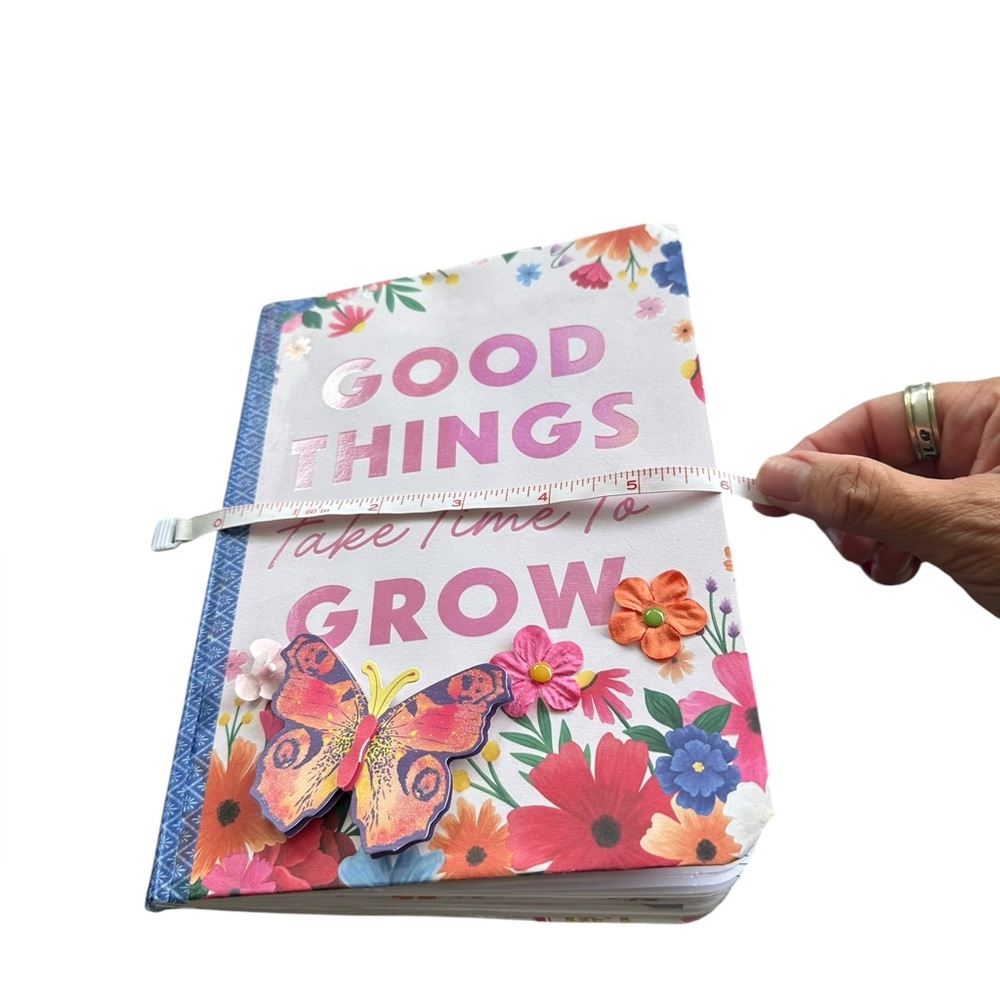 Handcrafted Colorful Altered Composition Notebook for Journaling - Picture 14 of 15